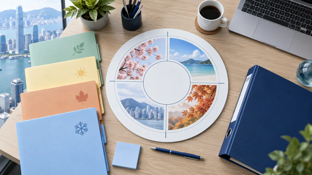 Concept illustration for hong-kong-company-financial-year-end